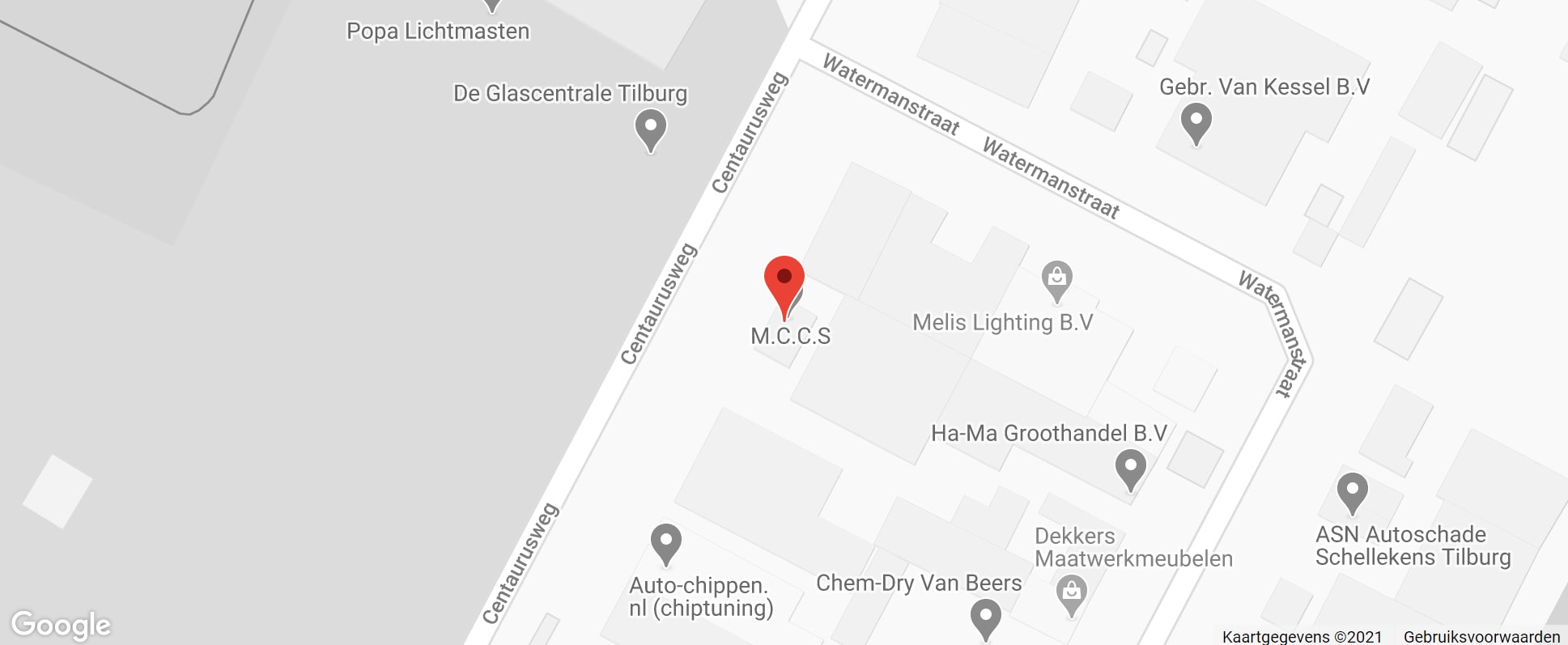 Google Maps MCCS BMW GARAGE TILBURG
